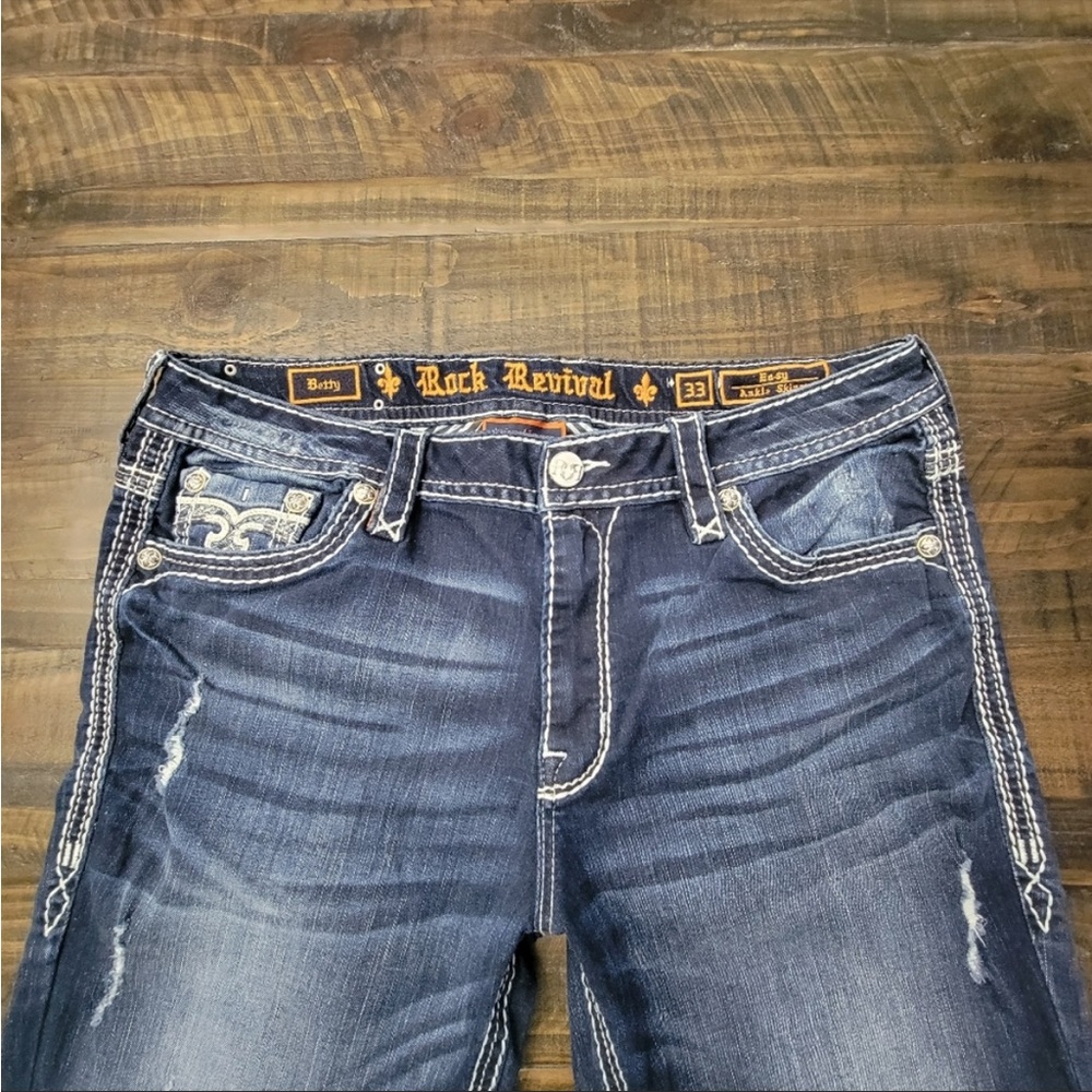 ROCK REVIVAL Betty Easy Ankle Skinny Jeans | 33